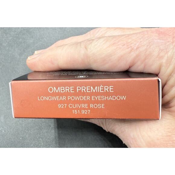 Chanel Ombre Première Longwear Powder Eyeshadow shade 927 Cuivre Rose Brand New! - Picture 3 of 14